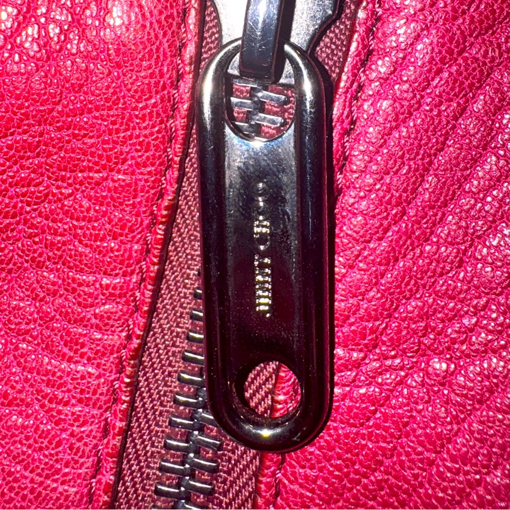 Jimmy Choo XL Tote Lockett -RARE-Cerise-Pebbled Leather AUTHENTIC JIMMY CHOO - Picture 9 of 16